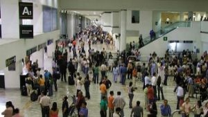 空港の出迎え